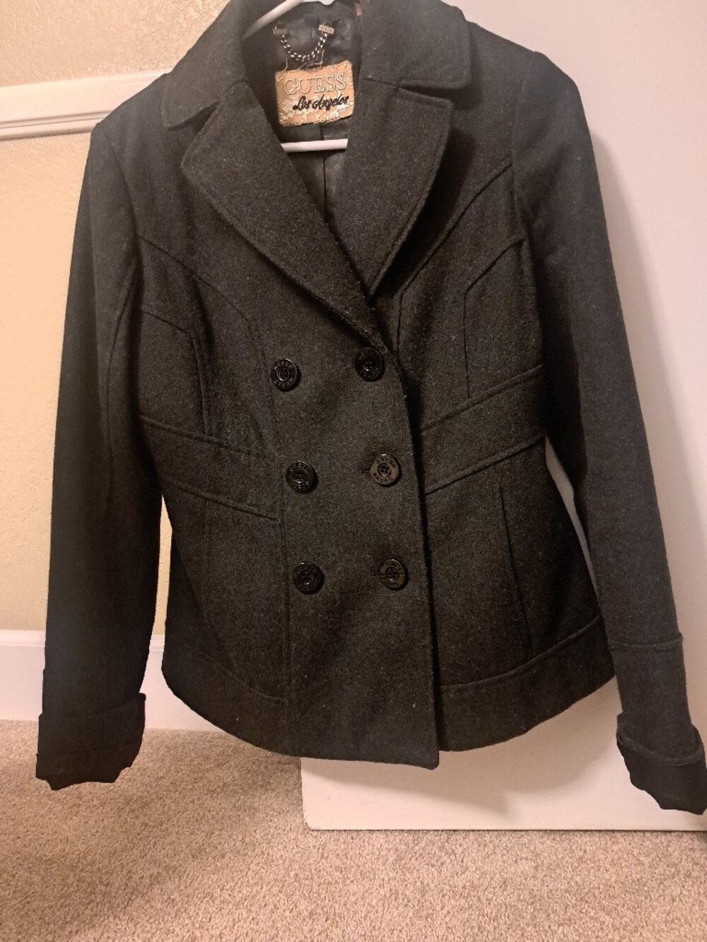 Wool peacoat